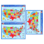 Map United States Kids With Printable 3X5 Map Of Usa