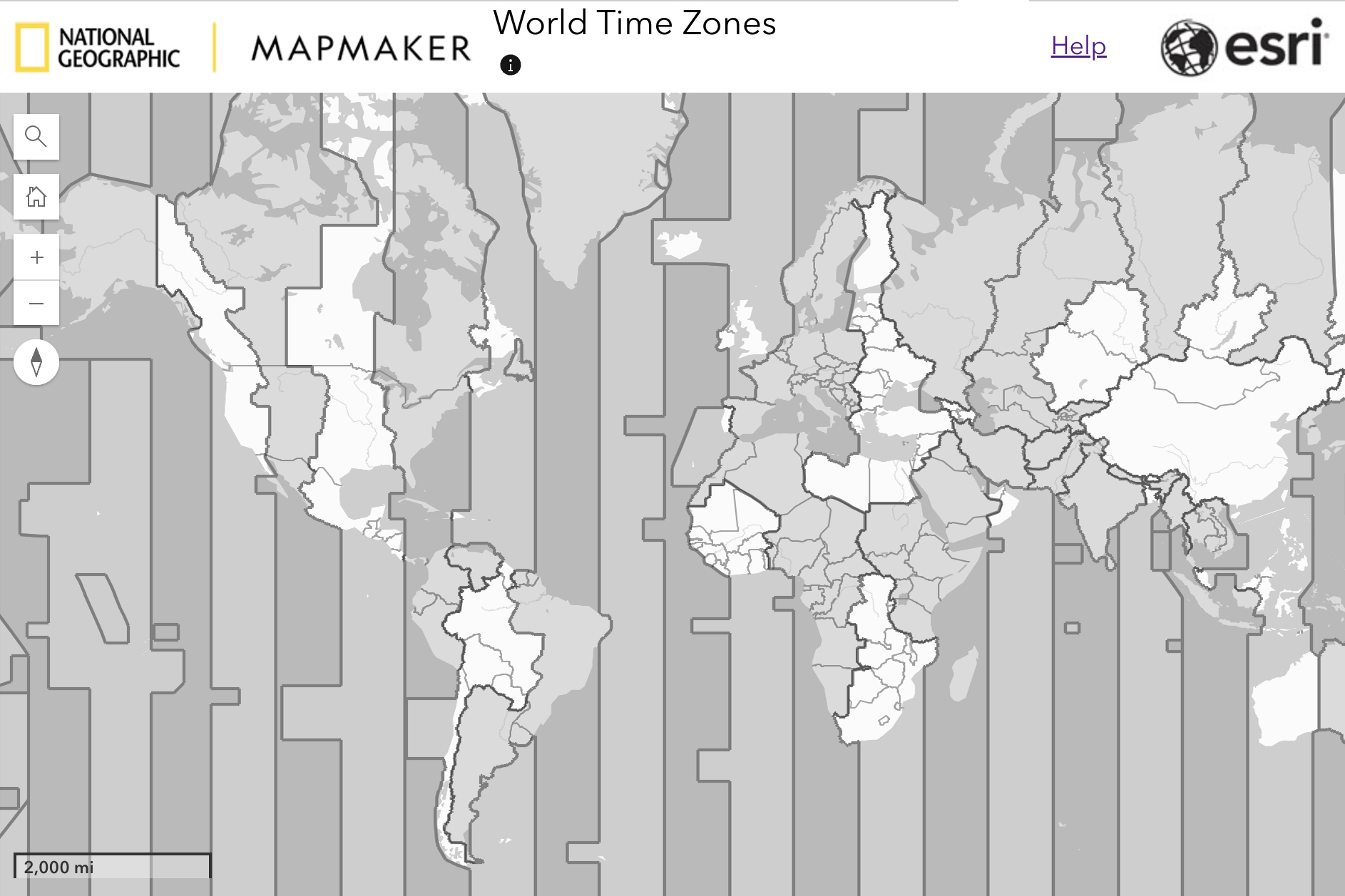 Mapmaker: Time Zones regarding Free Time Zone Map USA Printable Black and White
