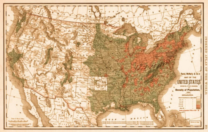 Printable USA Map 1790