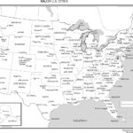 Maps Of The United States For Free Printable Map Of Usa With Major Cities