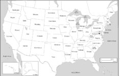 Maps Of The United States inside Political Map Of Usa Printable