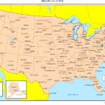 Maps Of The United States Throughout Map Usa Major Cities Printable