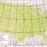Military Grid Reference System With Regard To USA Map With Latitude And Longitude Lines