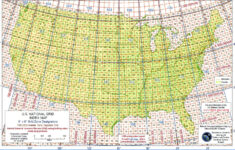 Military Grid Reference System with regard to USA Map with Latitude and Longitude Lines