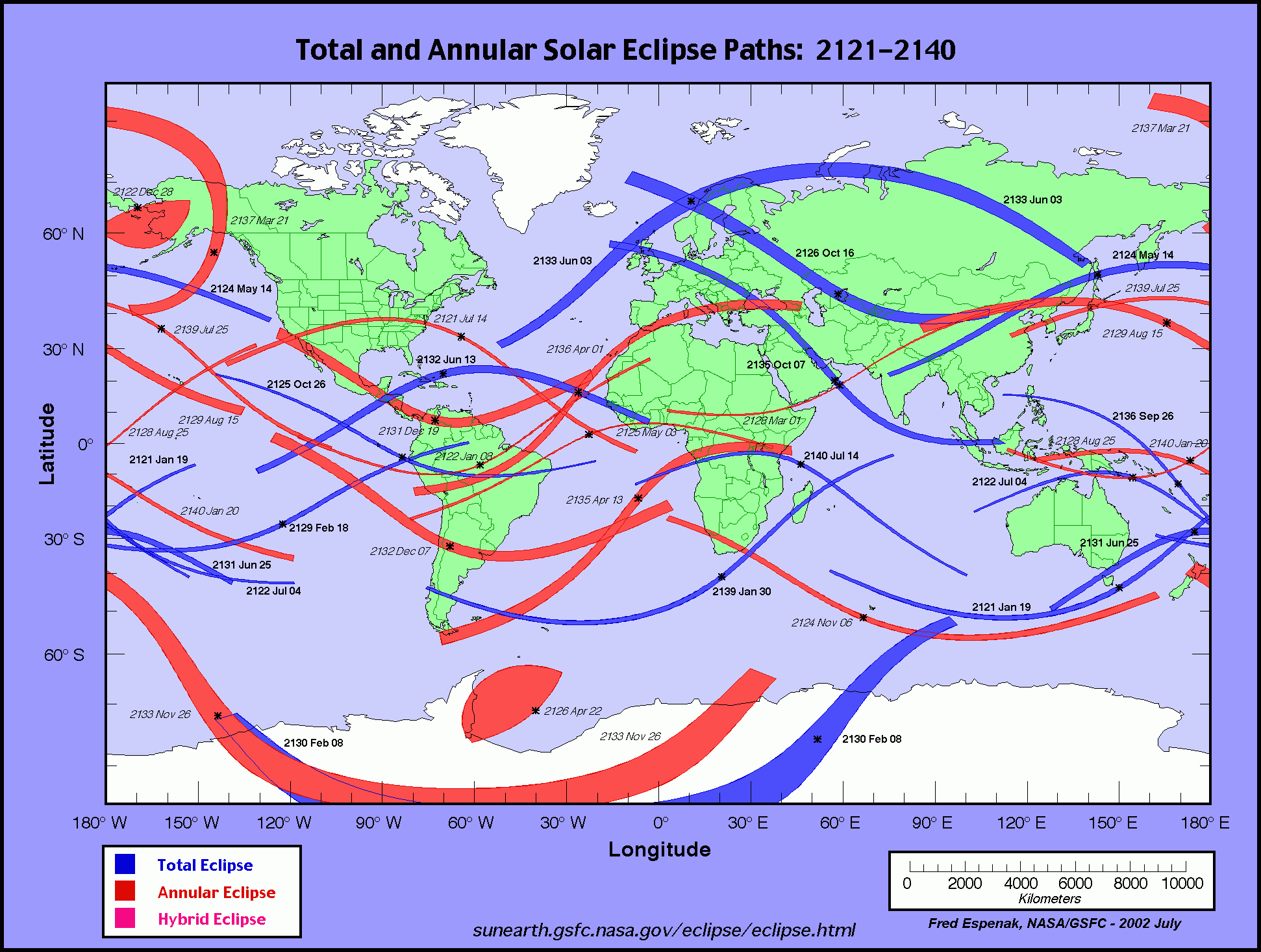 Nasa - Solar Eclipses: 2021 - 2030 regarding Printable USA Map with Solar Eclipse