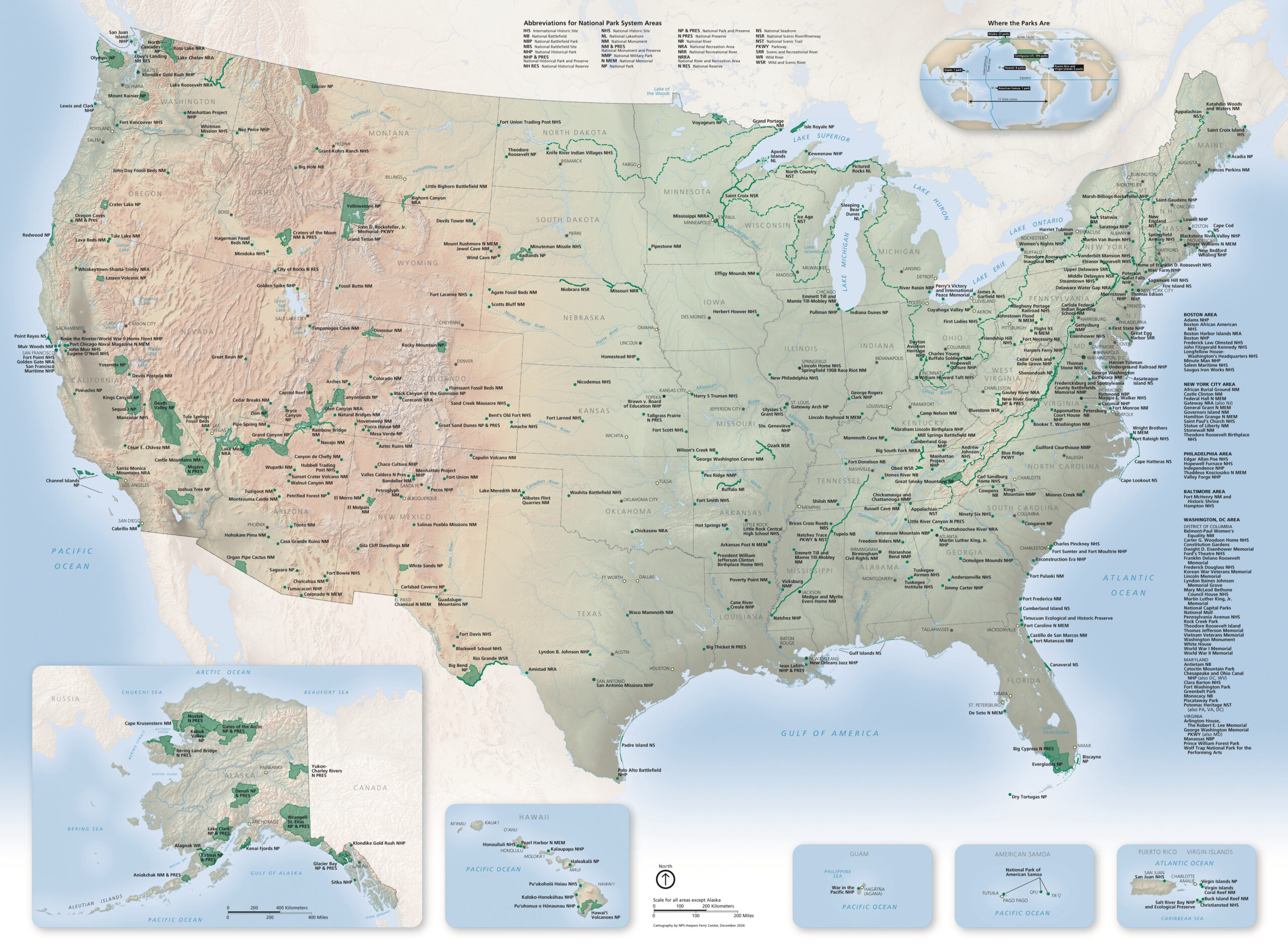 National Park Maps 🗺️ | Npmaps in Map of National Parks in USA Free Printable