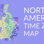 North America Time Zone Map   Gis Geography Pertaining To Printable Time Zone Map USA Canada