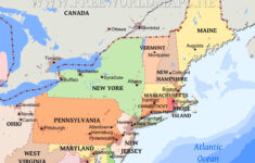 Northeastern Us Maps in Printable Map Of The Northeast Usa