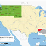Northwestern Us Map, Map Of Northwest Usa, Northwest States Map With Regard To County Map Of Pacific Northwest USA