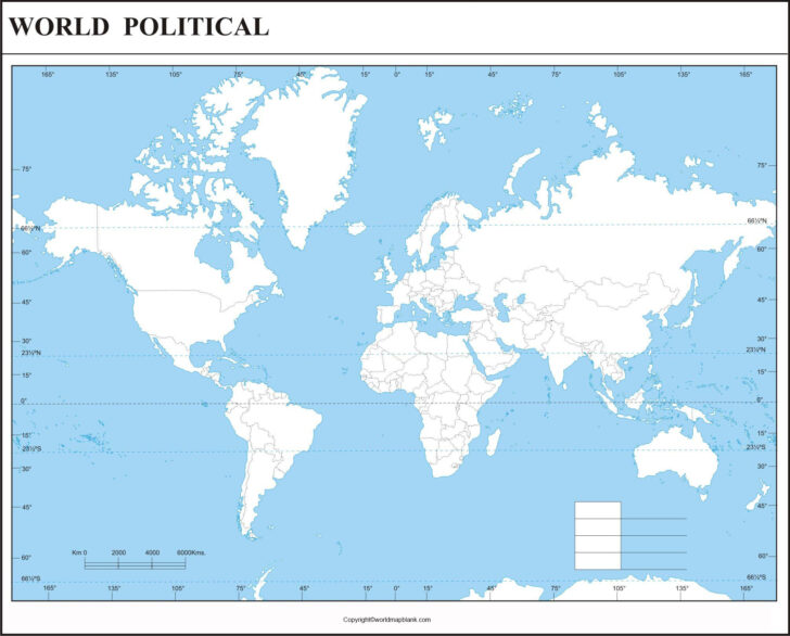 Vertical Blank World Map Printable Maps of USA