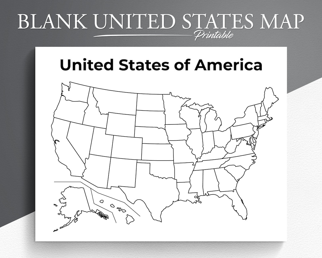 Printable Blank Us Map. Educational Map For Kids. Usa Coloring regarding Printable USA Map Coloring Page
