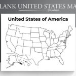 Printable Blank Us Map. Educational Map For Kids. Usa Coloring Throughout Printable Coloring Map Of USA