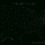 Printable Line Maps | Pvmaps Inside Printable Map Of Usa With State Abbreviations