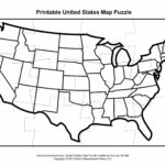 Printable United States Map Puzzle For Kids | Make Your Own Puzzle In Usa Map Kids Free Printable