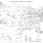 Printable United States Map | Sasha Trubetskoy Pertaining To USA Map With States And Cities Printable