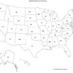Printable Us Map | Printable Map Of United States Of America Inside Http Unitedstatesmapz.Com Printable Us Map Template Usa Map With States