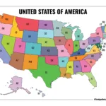 Printable Us Maps | Blank, With State Names, And Capitals Pertaining To Printable Usa Map With State Abbreviations