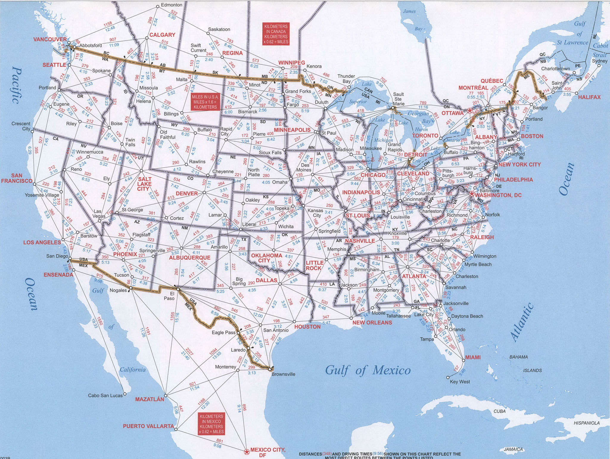 Road Atlas Us Detailed Map Highway State Province Cities Towns intended for Printable Road Map Of Usa And Canada