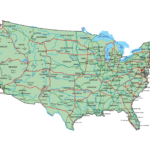 Route Maps   10 Free Pdf Printables | Printablee With Free Printable Map Of Route 66 Usa