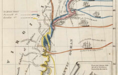 Second Map Of The United States Of America, 1620 - First Land inside Usa Map 1620 Printable