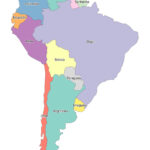 South America Blank Map And Country Outlines   Gis Geography Inside South USA Map Printable