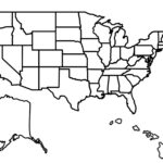 State Outlines: Blank Maps Of The 50 United States   Gis Geography Regarding USA State Map Printable
