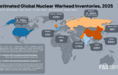 Status Of World Nuclear Forces - Federation Of American Scientists for Printable USA Nuclear Target Map