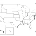 Stumme Karte Usa – Umrisskarte Der Usa [Pdf] Pertaining To Blank World Map Printable USA Centered