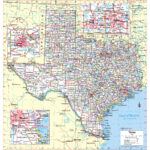 Texas State Wall Map Large Print Poster   Etsy Within Cool Printable Map Of USA For A Ca Texas Roadtrip