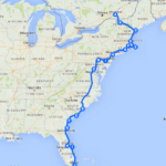 The Best Ever East Coast Road Trip Itinerary – Flashpacker Family In Cool Printable Map Of USA For A Car Texas Road Trip