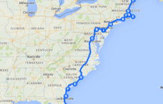 The Best Ever East Coast Road Trip Itinerary – Flashpacker Family in Cool Printable Map of USA For A Car-Texas Road Trip