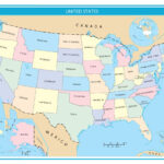 The United States Map Collection: 30 Defining Maps Of America Intended For Printable Color Usa Map