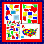 U.s. States Map   Printable Jigsaw Puzzle   States Capitals With Printable Usa Map Puzzle