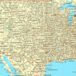 United States + Canada Printable Vector Counrty Road Map 01 02 Gps Correct  Mercator Projection Editable Adobe Illustrator In Printable Road Map Of Usa And Canada