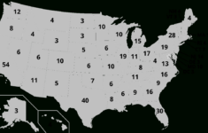 United States Electoral College - Wikipedia throughout Blank Map of USA Names Electoral Votes Printable 2025