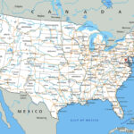 United States Map   Guide Of The World Intended For Gulf Coast Usa Map With Highways And Cities