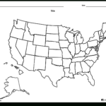 United States Map Storyboard Von Worksheet Templates For Map Of Usa Template Blank Printable