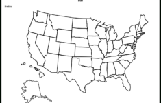 United States Map Storyboard Von Worksheet-Templates throughout Printable Fill in the Blank Map of USA