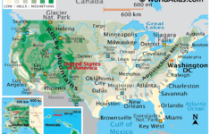 United States Map - World Atlas for Water Country Usa Printable Map