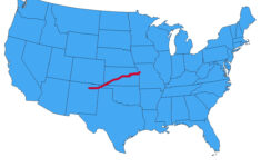 Us 56 Main Page for Usa Major Highway Map 1956