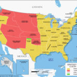 Us Map 1860, Map Of America 1860 In Map Of USA In 1860 With 34 States