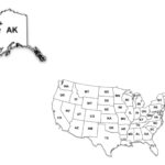 Us Map But With Alaska And Hawaii Included, And Shown Accurately In Printable Map Of Usa With Alaska And Hawaii