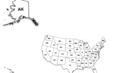 Us Map But With Alaska And Hawaii Included, And Shown Accurately in Printable Map Of Usa With Alaska And Hawaii