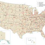 Us Road Map: Interstate Highways In The United States   Gis Geography Throughout USA Road Map Printable