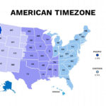 Us Time Zone Map Template | Find United States City Current Time For Time Zone Map USA States Printable