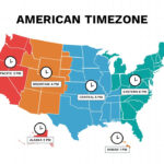 Us Time Zone Map Template | Find United States City Current Time Intended For Map Of Time Zones In The USA Printable