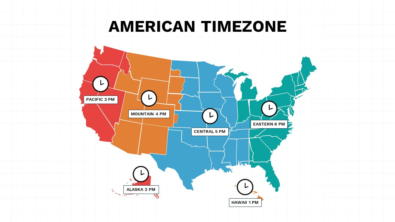 Us Time Zone Map Template | Find United States City Current Time with Time Zones Usa Map Printable