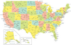 Usa Map With States And Cities - Gis Geography in Free Printable Detailed Usa Map