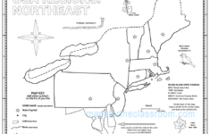 Usa Regions – Northeast for Printable Map of Northeast USA