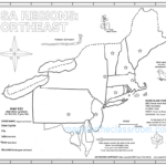 Usa Regions – Northeast For Usa Printable Maps With North East